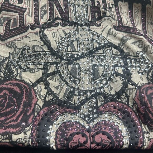 Sinful | Tops | Rhinestone Studded NWT SizeM - Picture 12 of 14